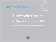 Tablet Screenshot of harmonicstrader.com